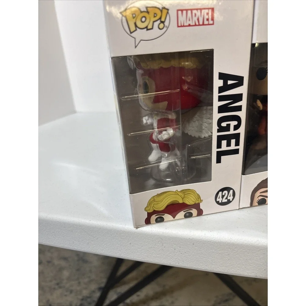 Funko Pop! Lot of 3 Famous Ladies Valkyrie 483 Angel 424 Bastila 429 Marvel